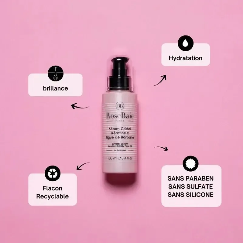 ROSEBAIE Sérum Protecteur à l'huile de Figue de Barbarie et Keratine 100 ml — photo 2