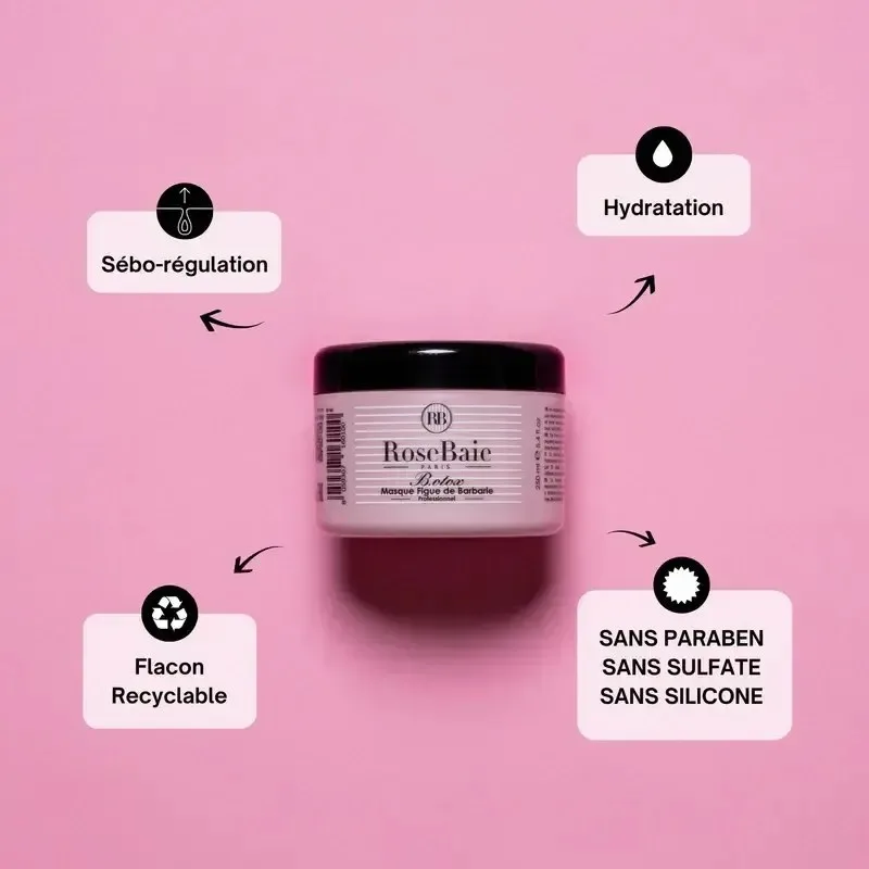 ROSEBAIE Masque Botox et Figue de Barbarie 250 ml — photo 2