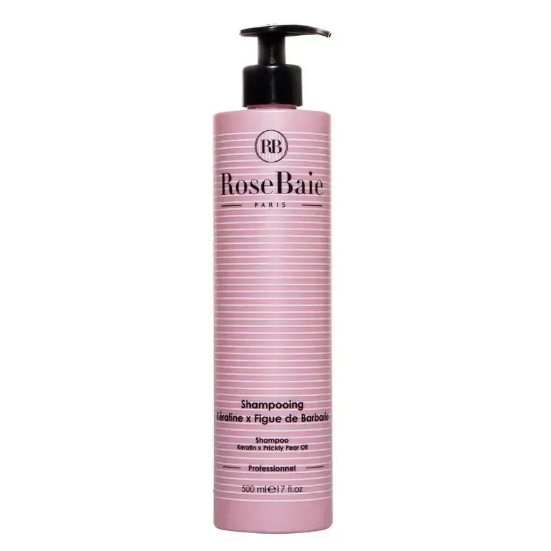 ROSEBAIE Shampoing Keratine Huile Figue de Barbarie 500 ml