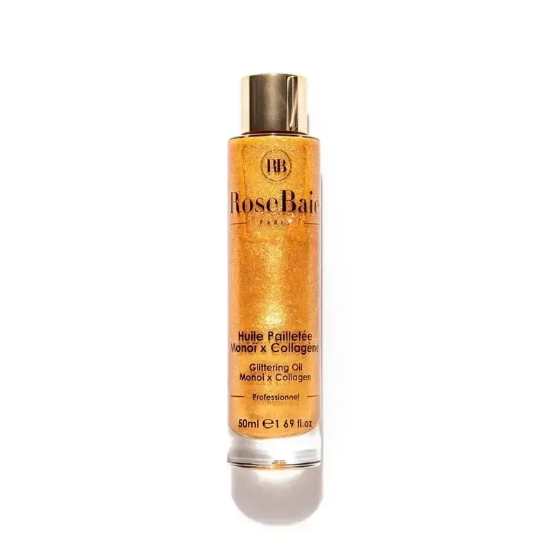 ROSEBAIE Huile Pailletee Monoï x Collagene 50 ml