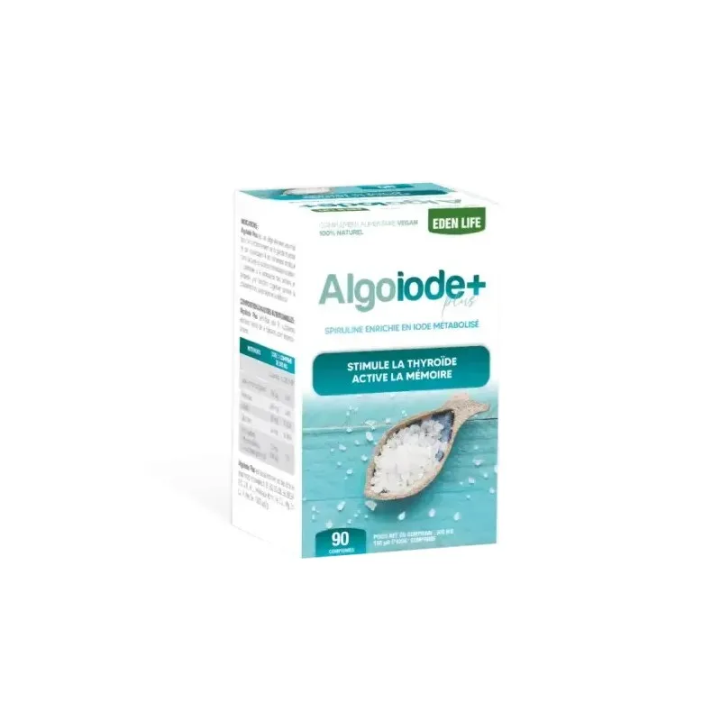 EDEN LIFE Algoiode+ 90 Comprimes