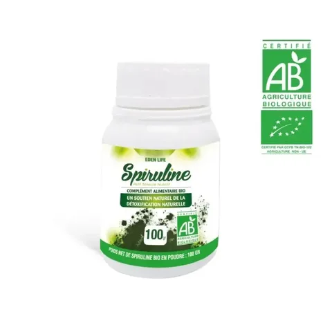 EDEN LIFE Spiruline Poudre 100 g