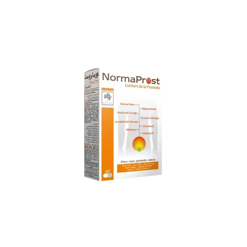 Vital Phytothera Normaprost 60 Gélules