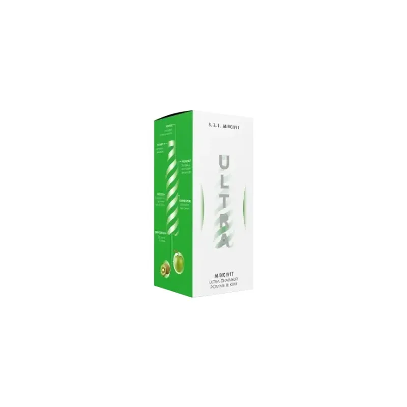 Vital Mincivit Ultra Draineur Pomme et Kiwi 250 ml