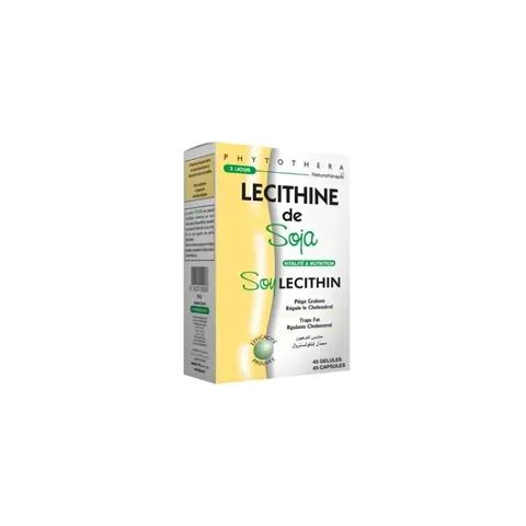 Vital Phytothera Lecithine de Soja 45 Gélules
