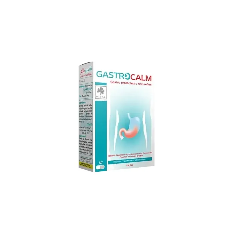 Vital Gastrocalm 30 Gélules