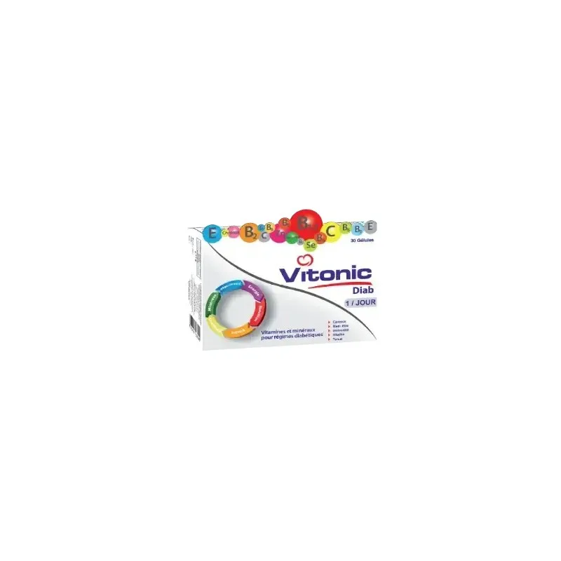 Vital Vitonic Diab 30 Gélules