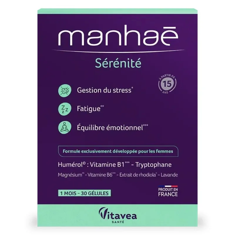 VITAVEA Manhae Serenite 30 Gélules