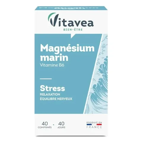 VITAVEA Magnesium Marin 40 Comprimes