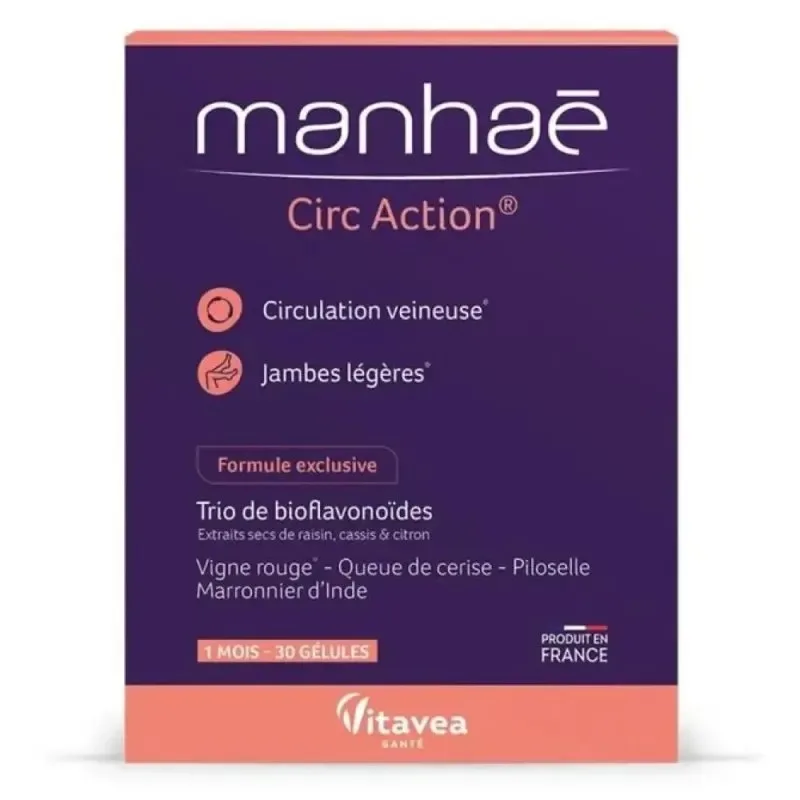 VITAVEA Manhae Circ Action 30 Gélules