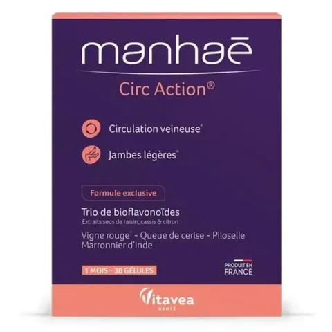 VITAVEA Manhae Circ Action 30 Gélules