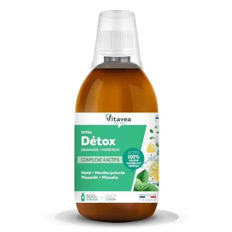 VITAVEA Extra Détox Draineur Citron 500 ml
