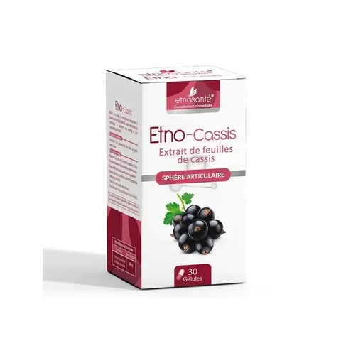 Etnosante Etno Cassis Extrait de Feuilles de Cassis 30 Capsules