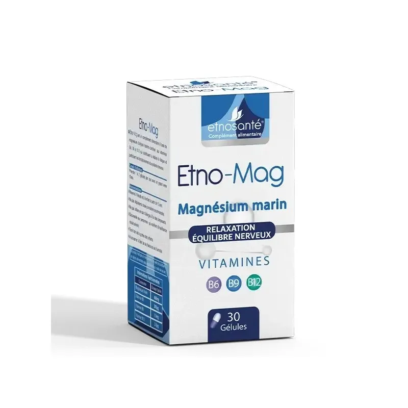 Etnosante Etno Mag Relaxation Equilibre Nerveux 30 Capsules