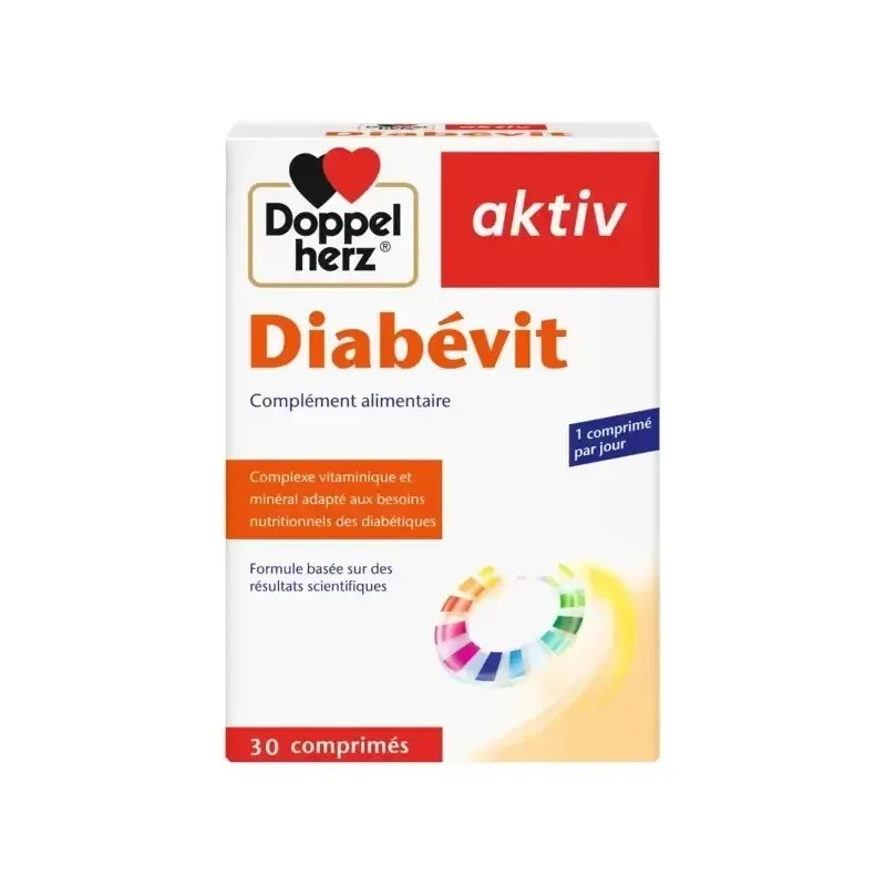 Aktiv Diabevit 30 Comprimes