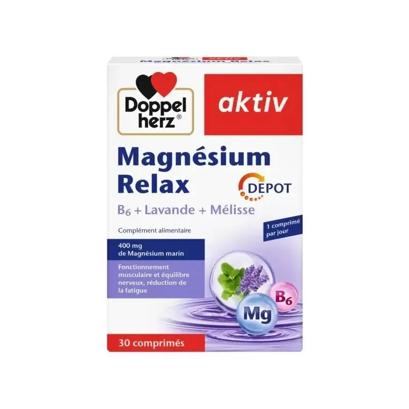 Aktiv Magnesium Relax 30 Comprimes