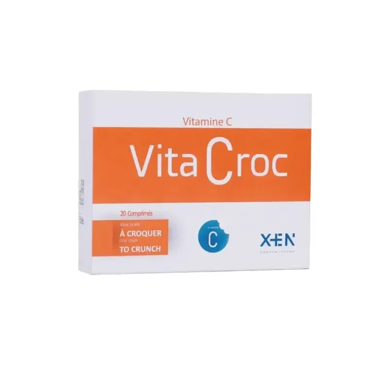 XEN Vita Croc Vitamine C 20 Comprimes à Croquer