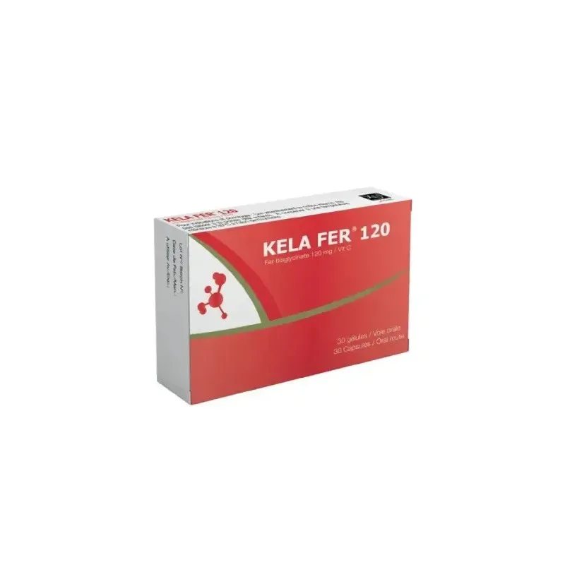 XEN Kela Fer 120 mg 30 Capsules