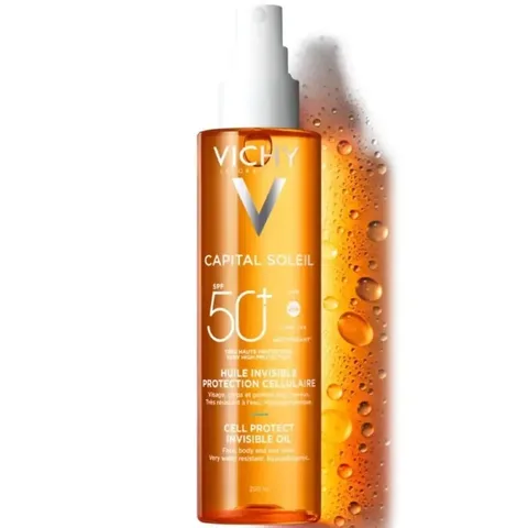 VICHY Capital Soleil Huile de Protection Cellulaire SPF50+ 200 ml