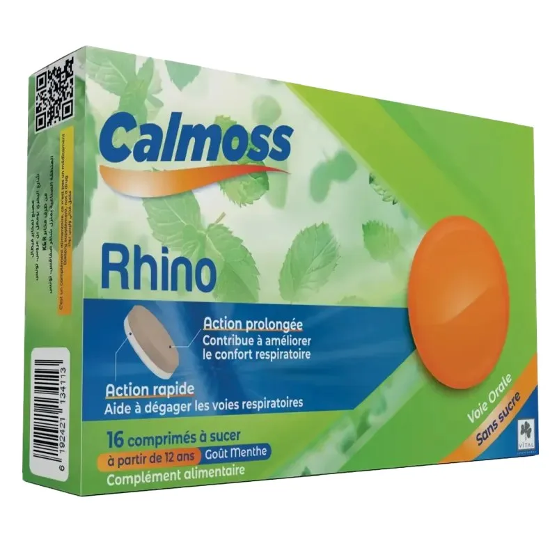 Vital Calmoss Rhino 16 Comprimes