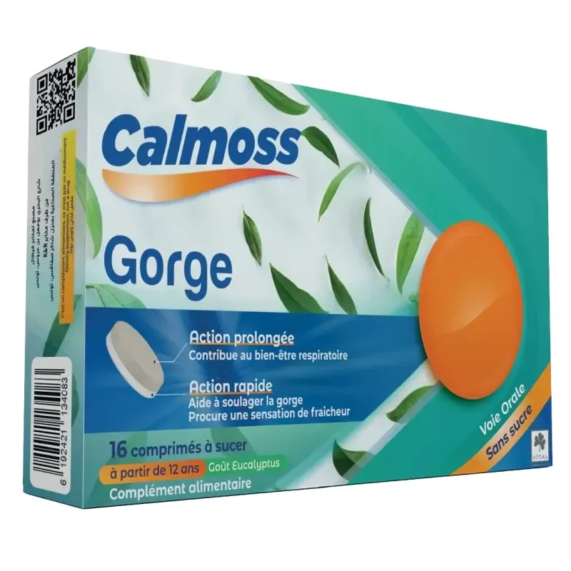 Vital Calmoss Gorge Eucalyptus 16 Comprimes