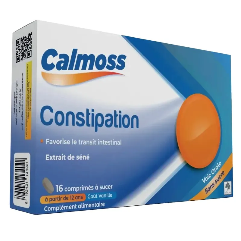 Vital Calmoss Constipation 16 Comprimes
