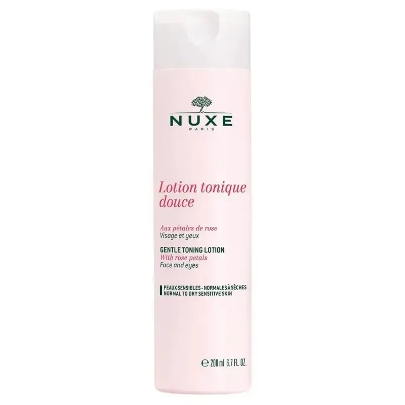 NUXE Lotion Tonique Douce aux Pétales de Rose Visage et Yeux 200 ml