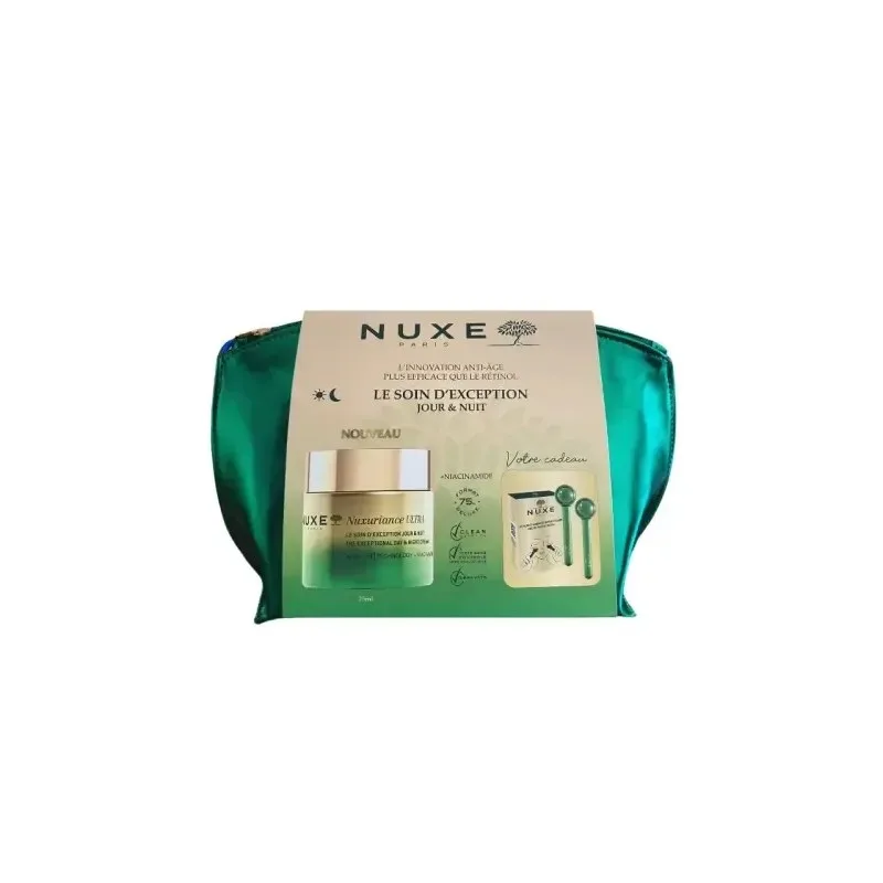 NUXE Nuxuriance Ultra Jour et Nuit 75ml+globes Massants Rafraichissants (offert)