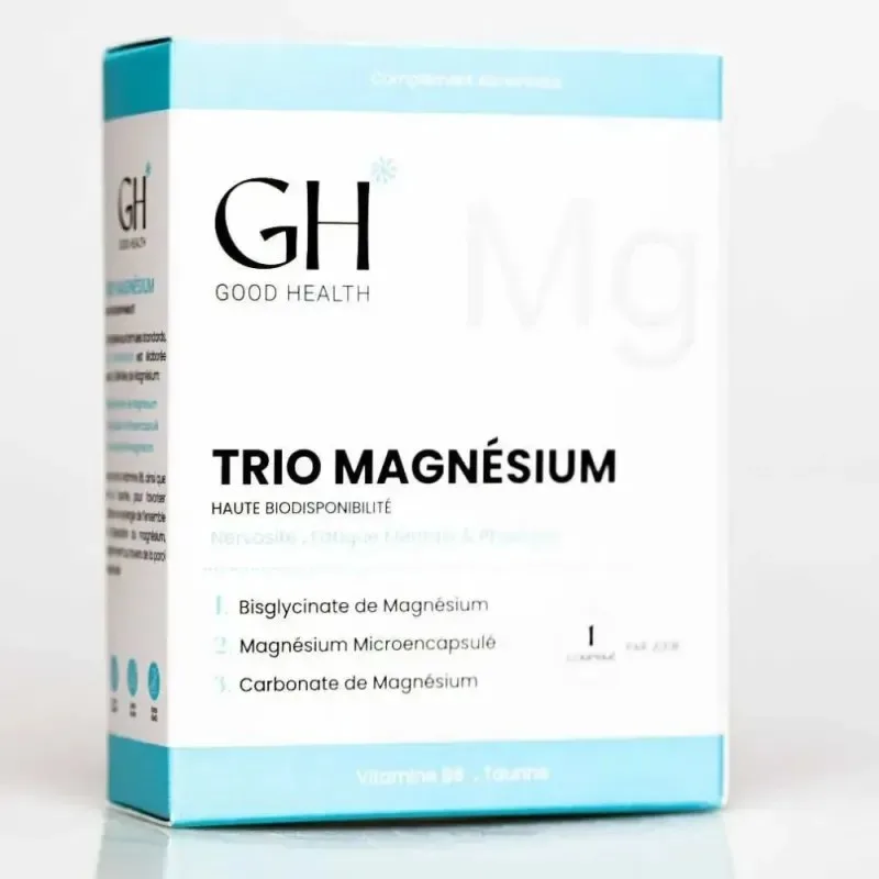 GH GOOD HEALTH Trio Magnesium 30 Comprimes