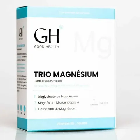 GH GOOD HEALTH Trio Magnesium 30 Comprimes