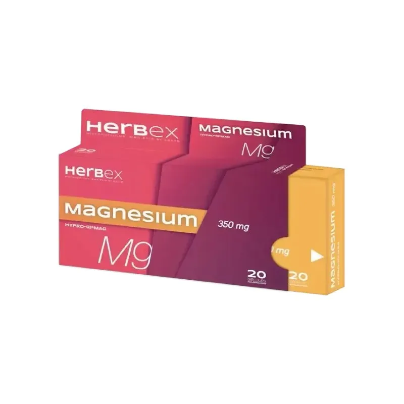 HERBEX Magnesium 350 mg 20 Gélules