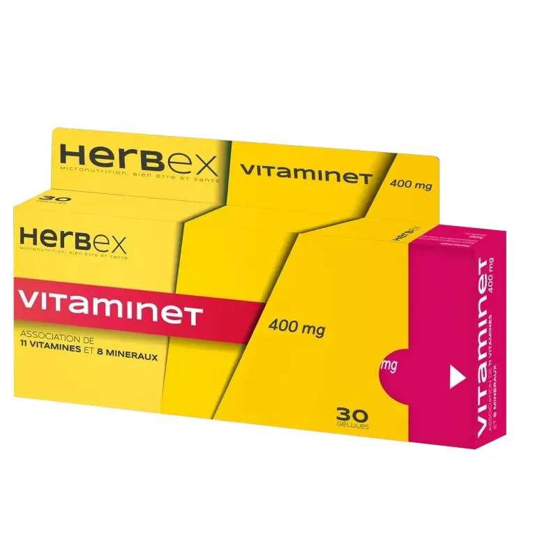 HERBEX Vitaminet 400 mg 30 Gélules