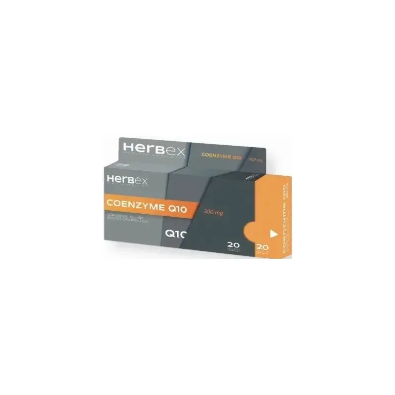 HERBEX Coenzyme Q10 300 mg 20 Gélules