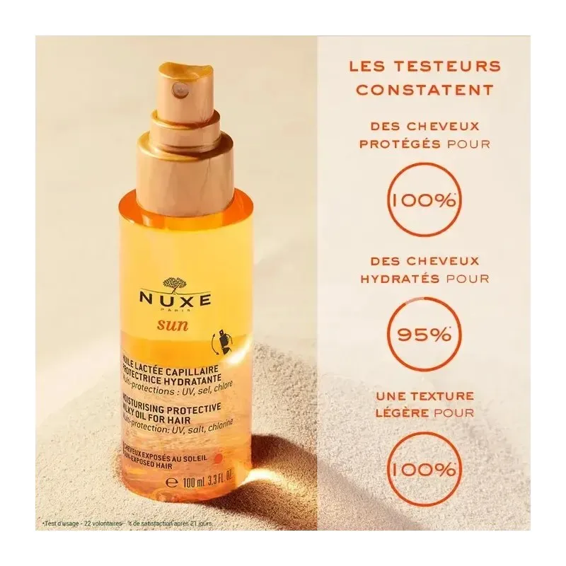 NUXE Sun Huile Lactee Capillaire 100 ml — photo 2