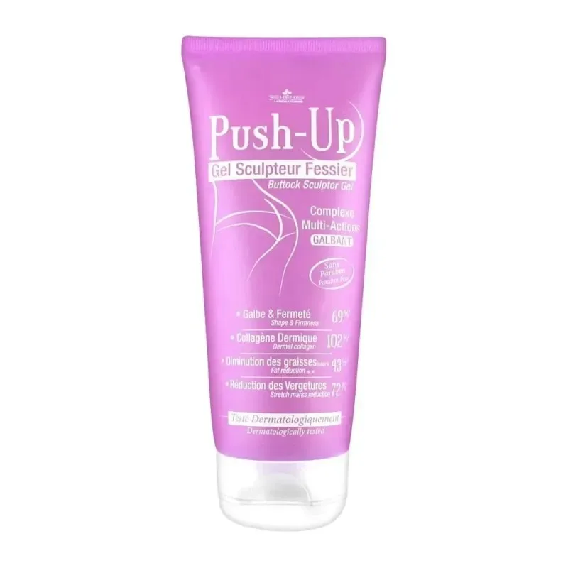 3 CHENES Push-Up Gel Sculpteur Fessier 200 ml