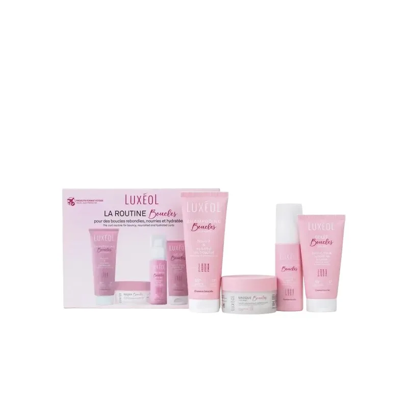 Luxeol Coffret Routine Boucles Format Voyage