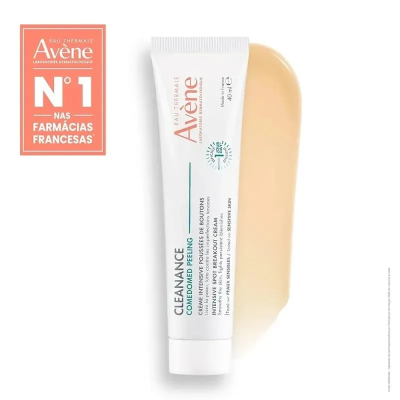 AVENE Cleanance Comedomed Peeling Crème Intensive Poussees de Boutons 40 ml — photo 2