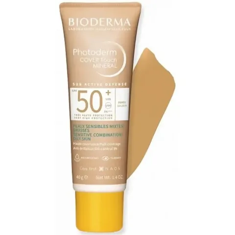 BIODERMA Photoderm Cover Touch Minéral Teinté Doree SPF50+ 40 g