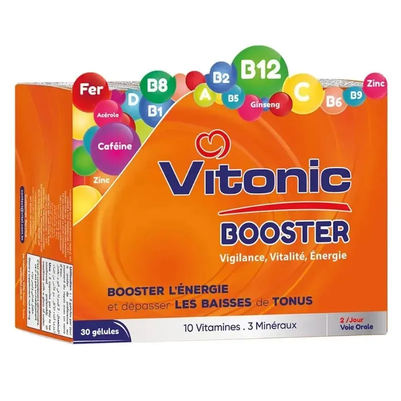 Vital Vitonic Booster Vitalite 30 Gélules