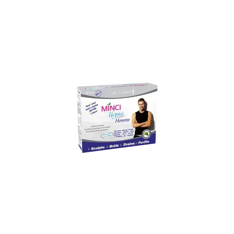 Vital Minciligne Homme 20 Sachets