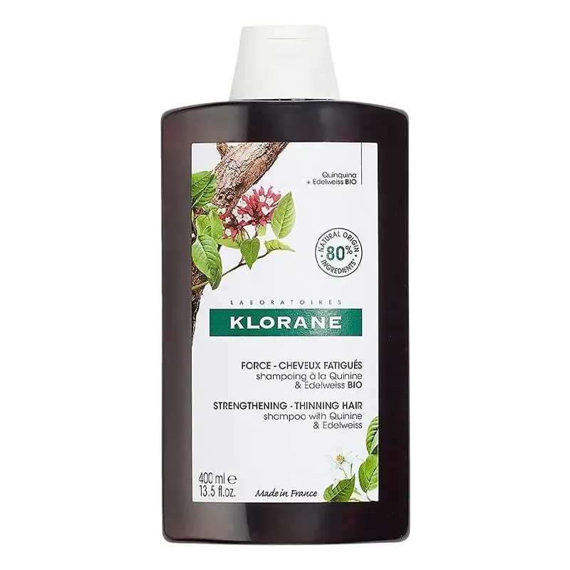 KLORANE Shampooing Fortifiant à la Quinine et Vitamine B 400 ml