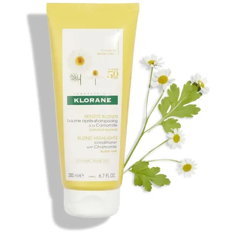 KLORANE Reflets Blonds Baume Après-Shampooing Camomille Cheveux Blonds 200 ml