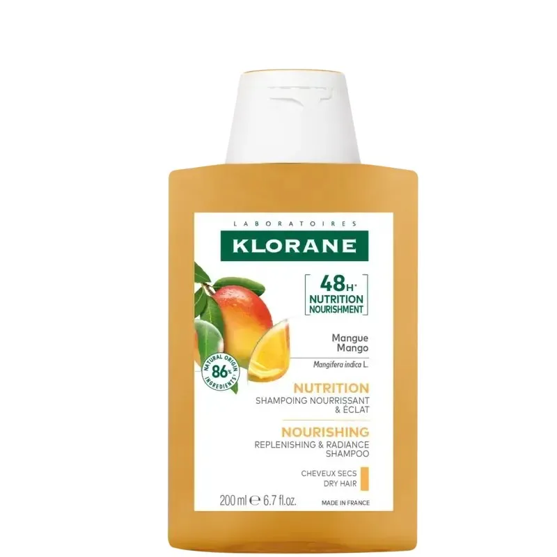 KLORANE Shampooing Traitant Nutritif à la Mangue 200 ml