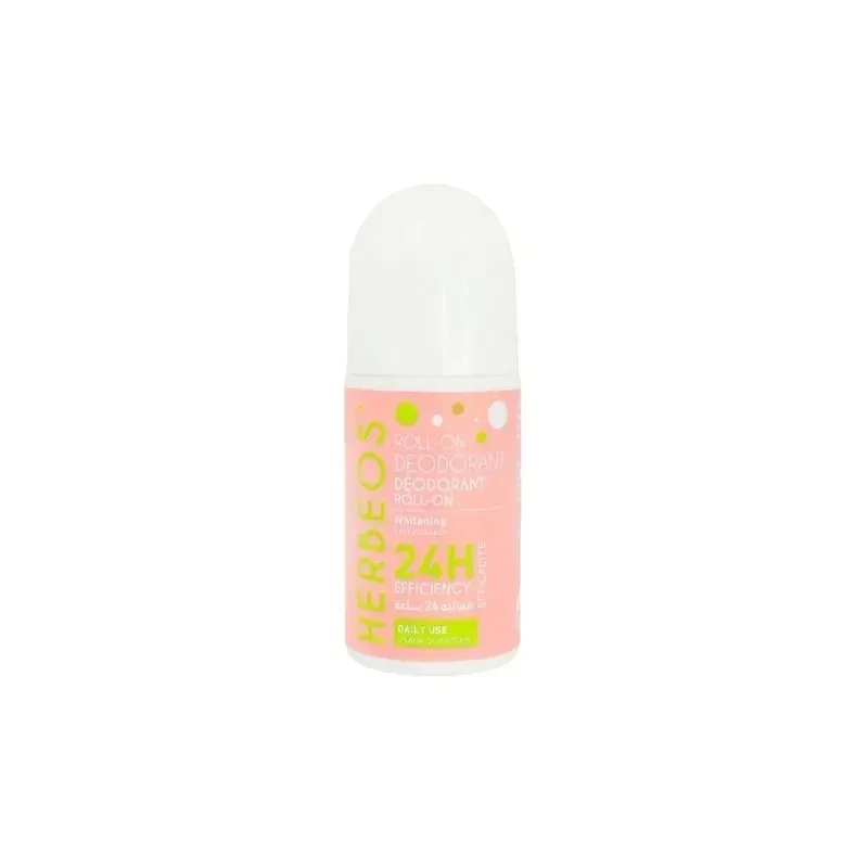 HERBEOS Déodorant Roll On Éclaircissant 24H 50 ml