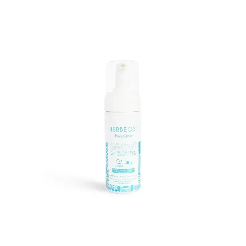 HERBEOS Pure Glow Mousse Purifiante Anti Imperfections 150 ml