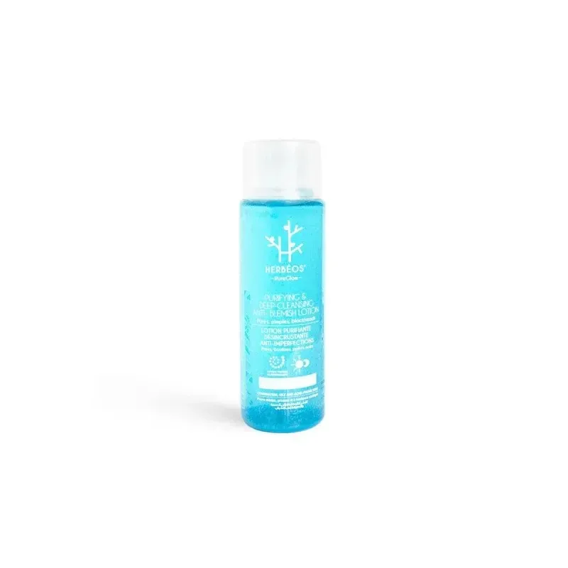 HERBEOS Pure Glow Lotion Purifiante Desincrustante Anti Imperfections 170 ml