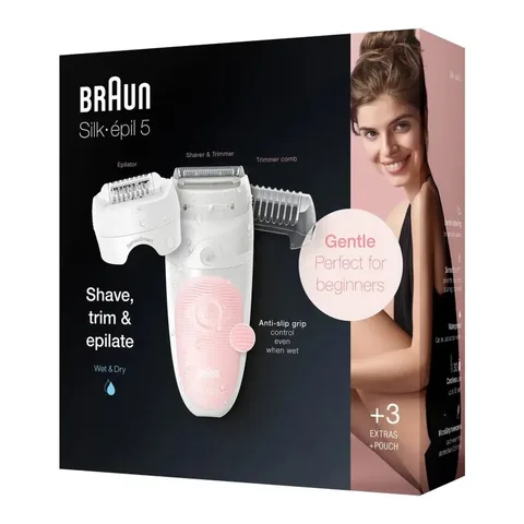 BRAUN Épilateur Silkepil 5 Sensosmart Ses 5-620