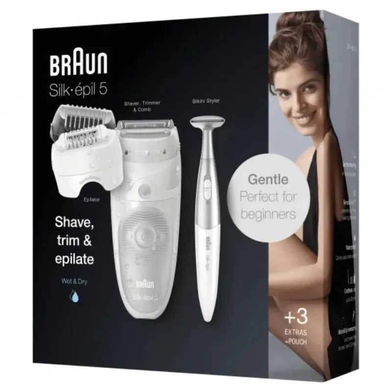 BRAUN Épilateur Silke Pil 5 Ref SES5 805