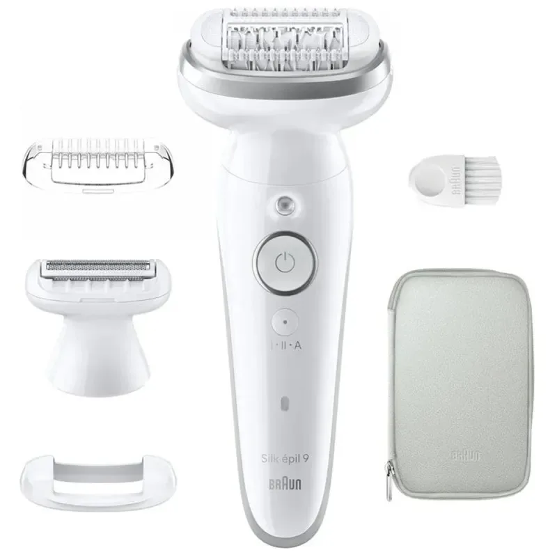 BRAUN Épilateur Silk Epil 9 Wet Dry Ref SES9 041