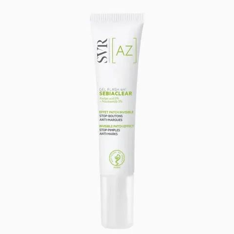 SVR Sebiaclear Gel Flash 4H Effet Patch Invisible 15 ml